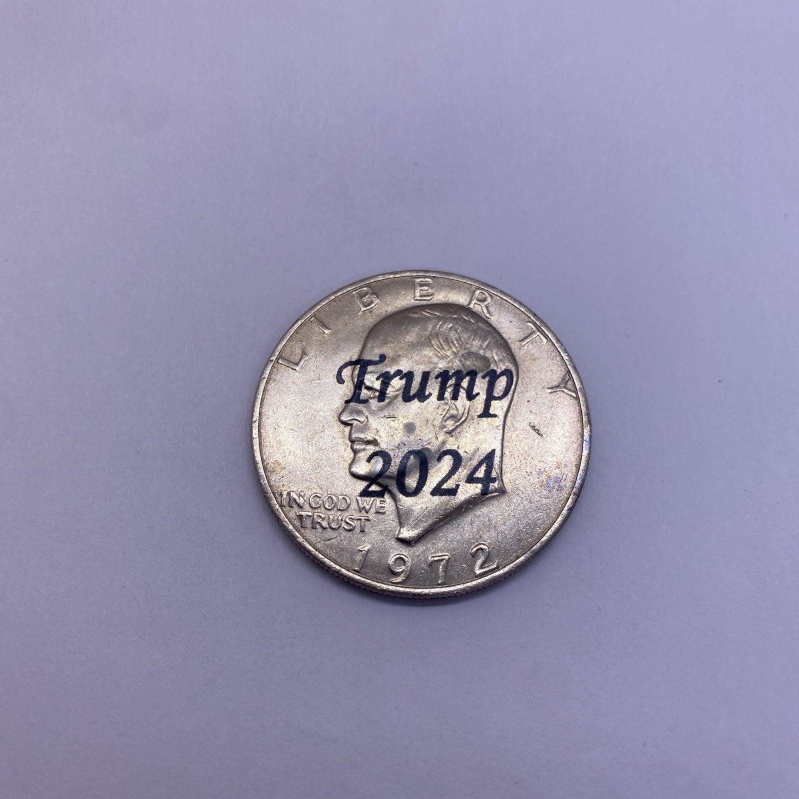 2024 Trump Fight Shooting Assassination Coin On Ike Eisenhower Dollar Rare #45-2