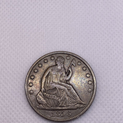 1856-O Seated Liberty Half Dollar Tougher Date Great Coin And Condition Silver