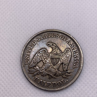 1856-O Seated Liberty Half Dollar Tougher Date Great Coin And Condition Silver